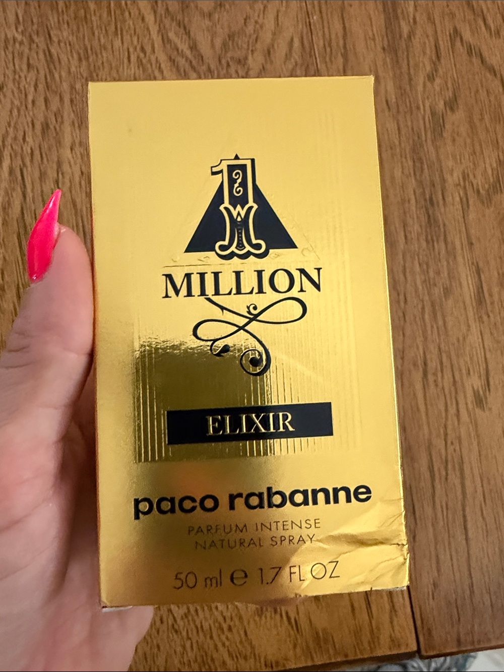 Paco Rabanne 1 Million Elixir Bottle - Gold & Black - Picture 5 of 6